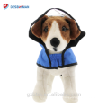 Imperméable réfléchissant de gilet réglable de sécurité de chien d&#39;animal familier de chiot réglable avec le capot